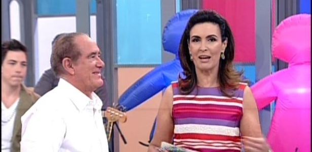  Renato Aragão no programa "Encontro com Fátima Bernardes"