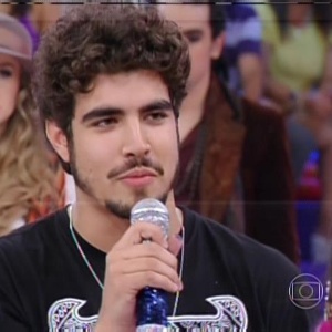  Caio Castro participou do programa "Esquenta!"