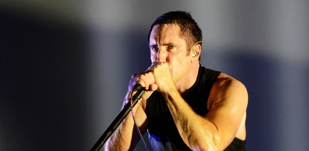 1.set.2013 - Trent Reznor se apresenta com o Nine Inch Nails no Budweiser Made in America Festival, na Filadélfia (EUA) - Getty Images