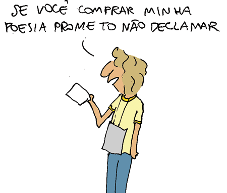 Bienal do Livro 2013 - Cartum do Arnaldo Branco - Arnaldo Branco