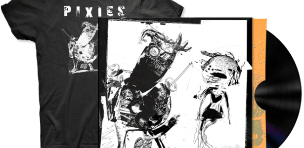 Capa do novo EP do Pixies em material promocional no site da banda - Reprodução
