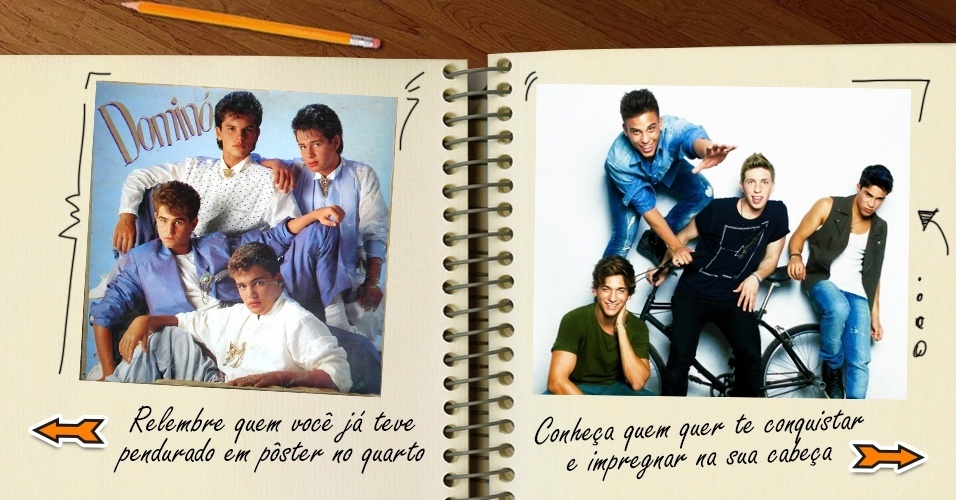 Boy bands brasileiras ontem e hoje BOL Fotos BOL Fotos