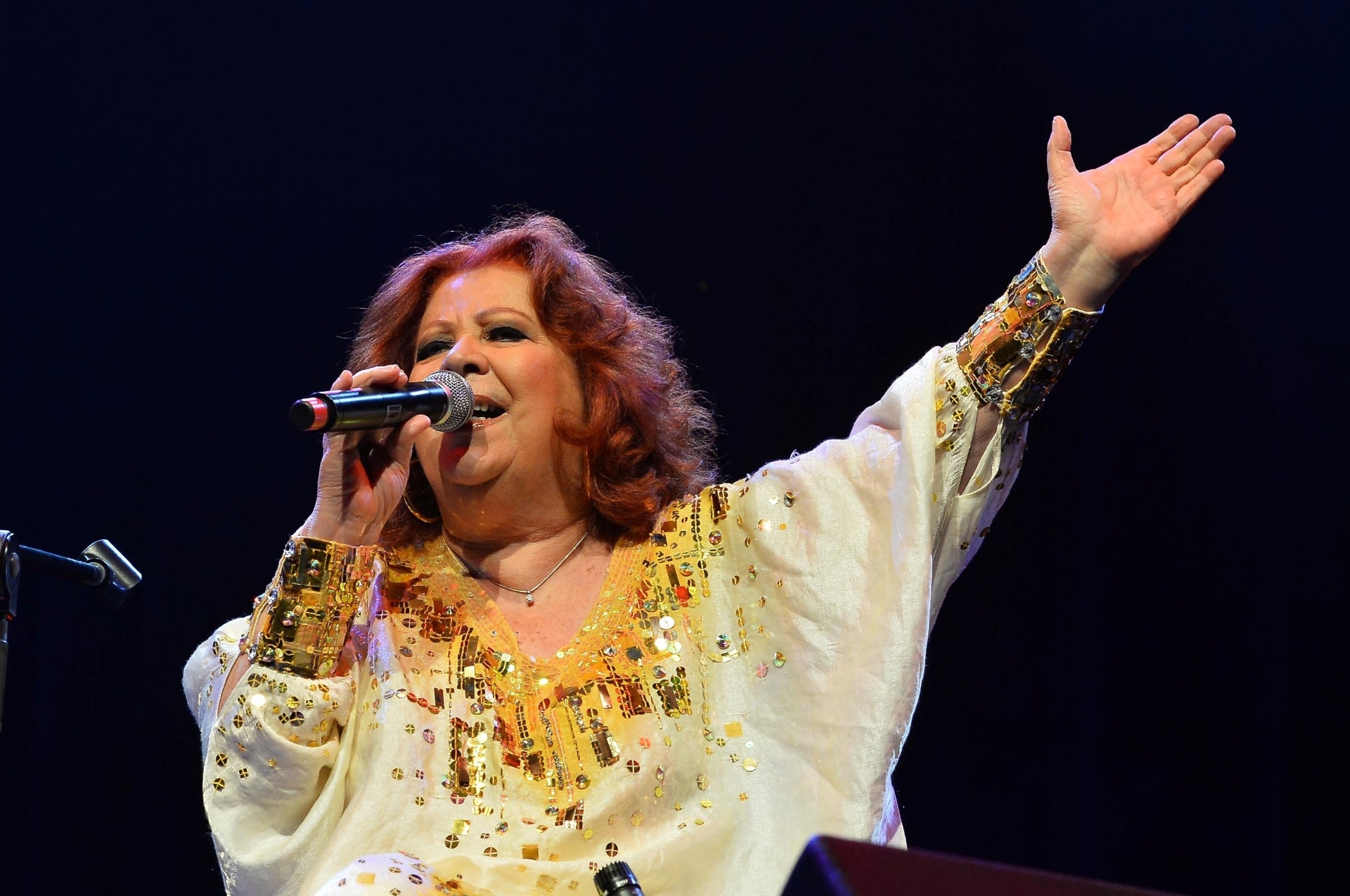 07.set,.2013 - Beth Carvalho se apresenta após internação - André Lobo/UOL