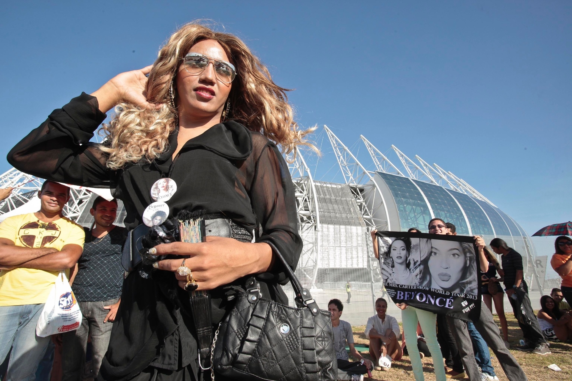 8.set.2013 - Público Beyoncé Fortaleza - Jarbas Oliveira/UOL