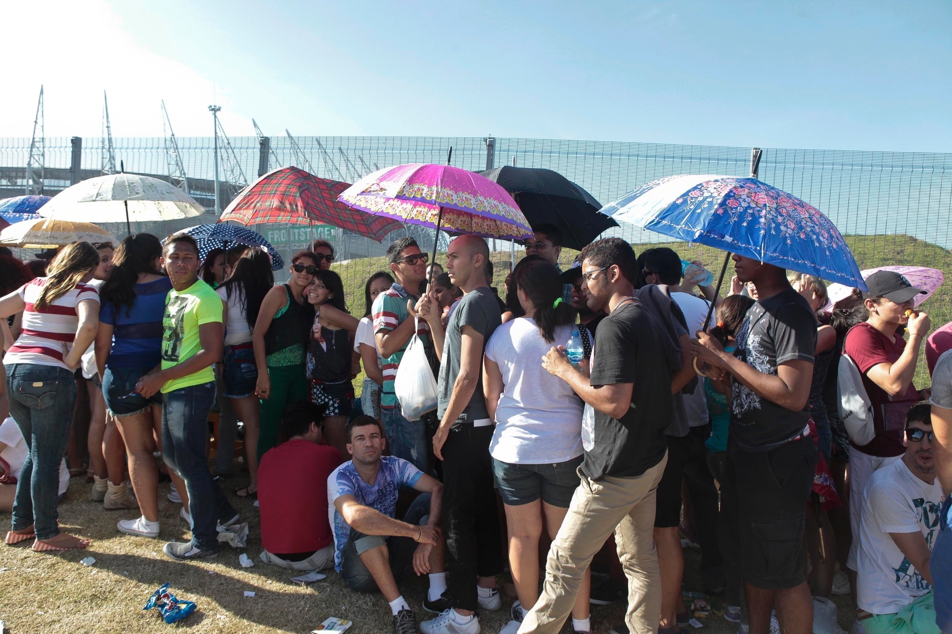 8.set.2013 - Público Beyoncé Fortaleza - Jarbas Oliveira/UOL