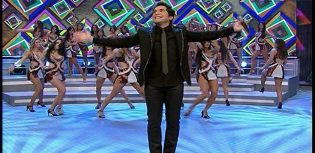 Daniel participa do "Domingão do Faustão" e comemora 30 anos de carreira - Reprodução/TV Globo