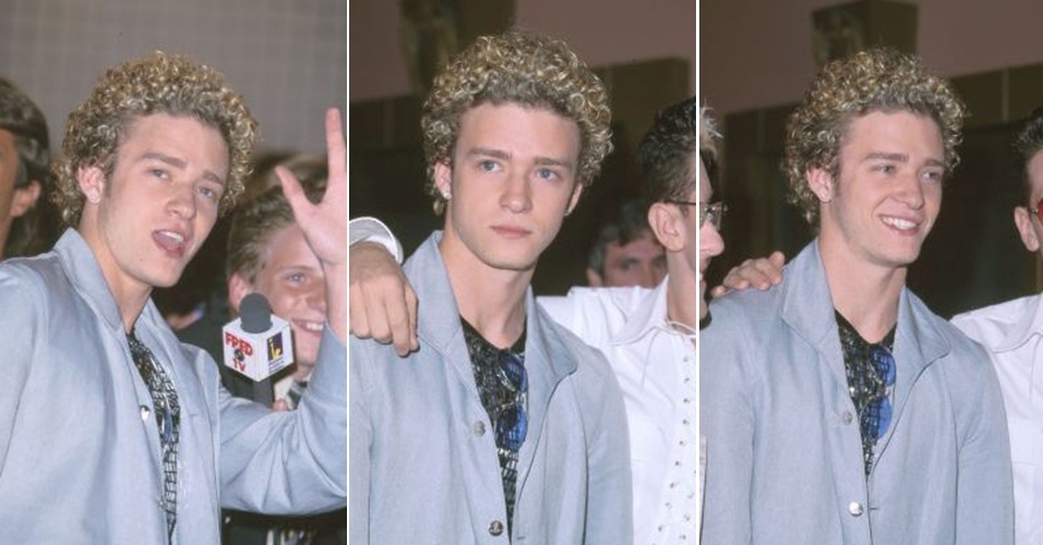 No lançamento do segundo álbum do N?Sync, "No Strings Attached" (2000), Justin Timberlake aderiu ao cabelão, sem medo de ser feliz