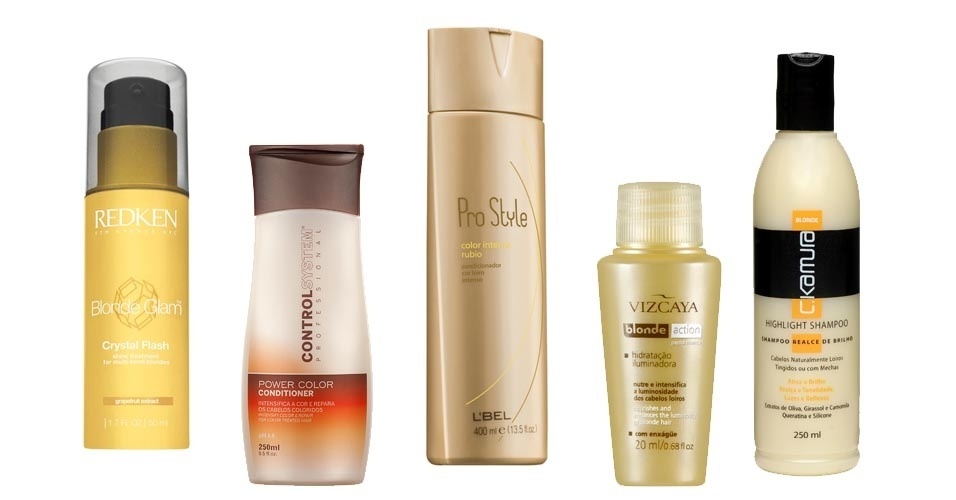 Montagem produtos loira - Divulgação