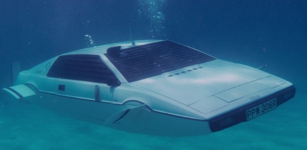 O "carro submarino" usado por James Bond no filme "007 - O Espião que me Amava" - Reprodução