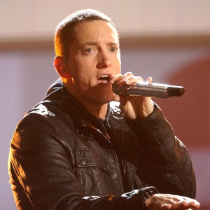 Eminem em show do "Recovery" - Getty Images