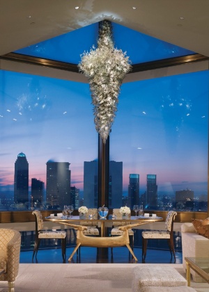 Da suíte Warner Penthouse no Four Seasons é possível ter uma visão e tanto da cidade de Nova York - Divulgação/Four Seasons