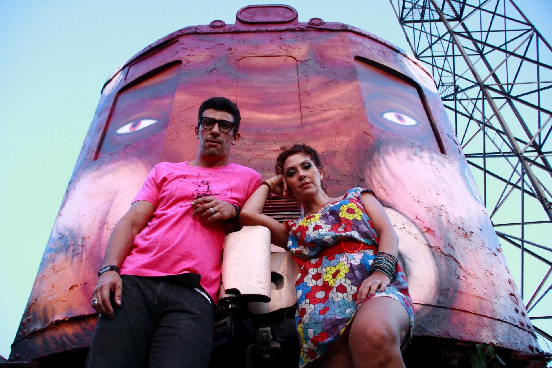 Cena do filme brasileiro "Dores de Amores", de Raphael Vieira, com Milhem Cortaz e Fabiula Nascimento no elenco - Divulgação / Coqueirão Pictures