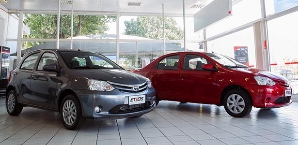 Linha 2014 do carro popular da Toyota chega às concessionárias no próximo dia 16 de setembro - Divulgação