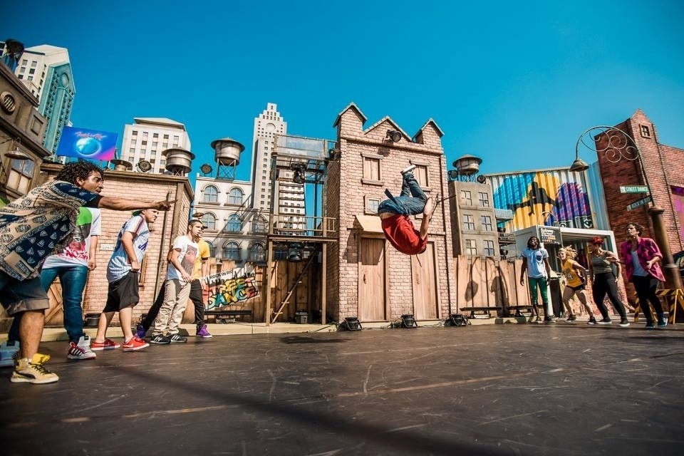 13.set.2013- Primeira apresentação no Palco Street Dance, na Cidade do Rock, começou na tarde desta sexta-feira, 13 - Reprodução/Facebook