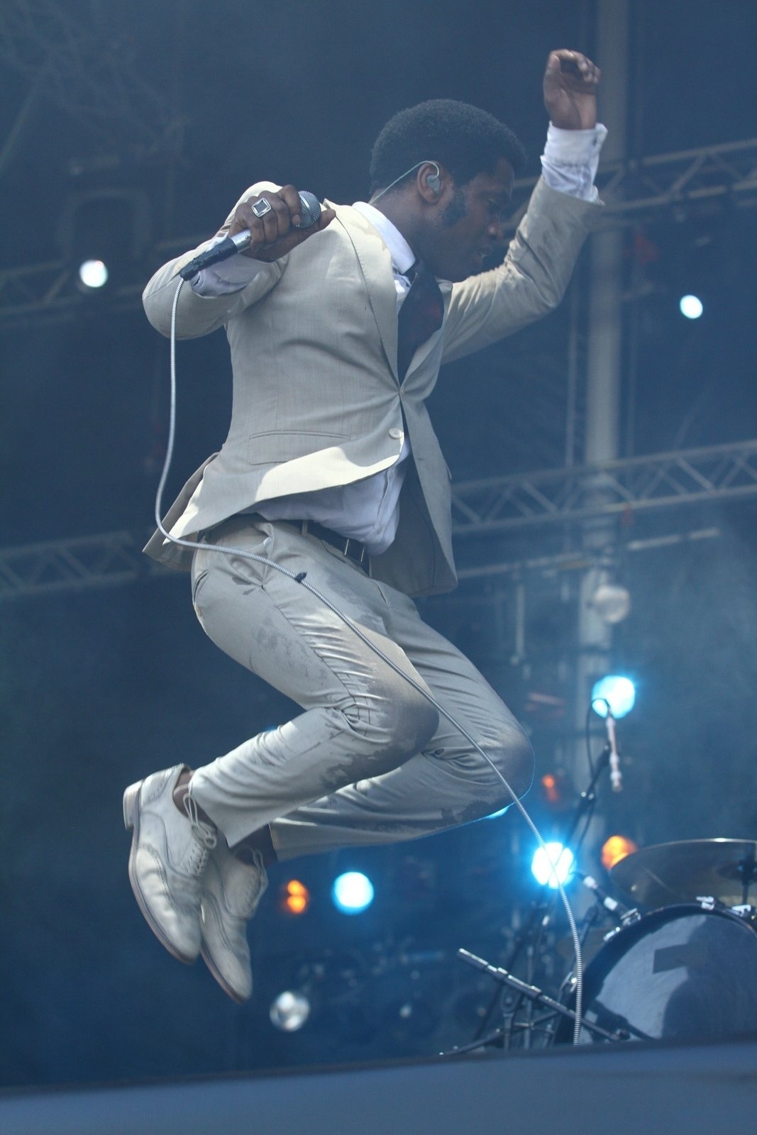 13.set.2013- Vintage Trouble e Jesuton se apresentaram no Palco Sunset no primeiro dia de Rock in Rio - Raphael Mesquita/ Foto Rio News