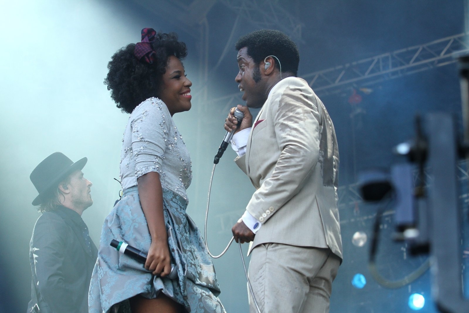 13.set.2013- Vintage Trouble e Jesuton se apresentaram no Palco Sunset no primeiro dia de Rock in Rio - Raphael Mesquita/ Foto Rio News