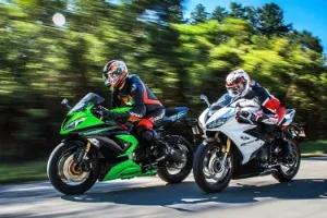 Fotos: Daytona 675R vs. Ninja ZX-6R 636 - 13/09/2013 - UOL Carros