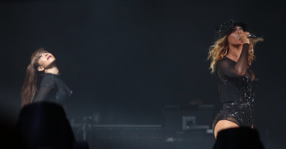 13.set.2013 - A cantora Beyoncé se apresenta no Palco Mundo do Rock in Rio