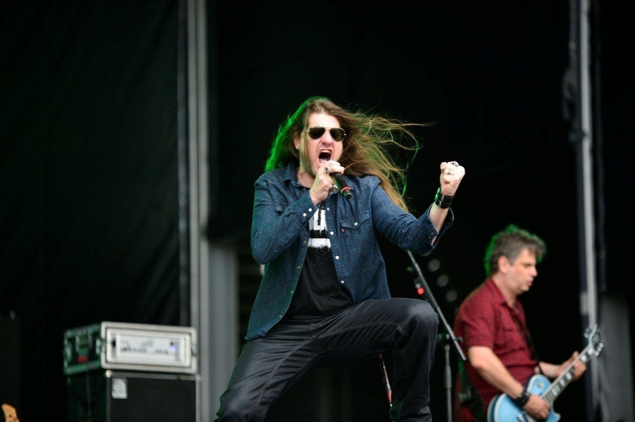 19.set.2013 - O vocalista Leo Belling da banda República na abertura do segundo final de semana do Rock in Rio no Palco Sunset - Andre Muzell/AgNews