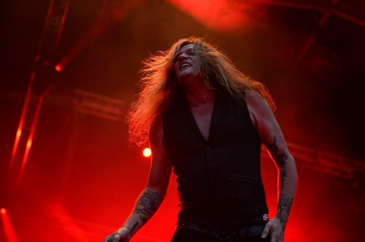 19.set.2013 - Cantor Sebastian Bach faz show no Rock in Rio; "I Remember You" e "18 and Life", do Skid Row - Andre Muzell/AgNews