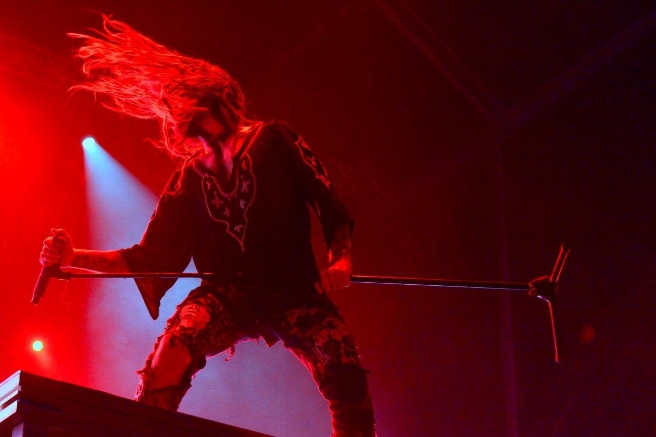 19.set.2013 - Rob Zombie fecha apresentações no palco Sunset do Rock in Rio nesta sexta-feira - Andre Muzell/AgNews