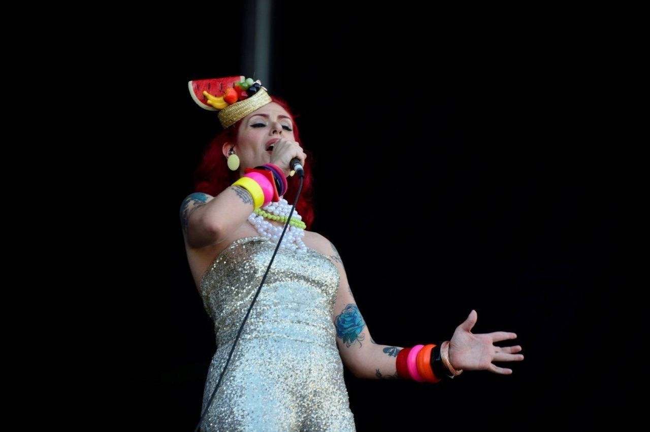 20.set. 2013 - A banda portuguesa The Gift e os brasileiros do Afrolata abrem o Palco Sunset nesta sexta-feira no Rock in Rio - Andre Muzell/AgNews