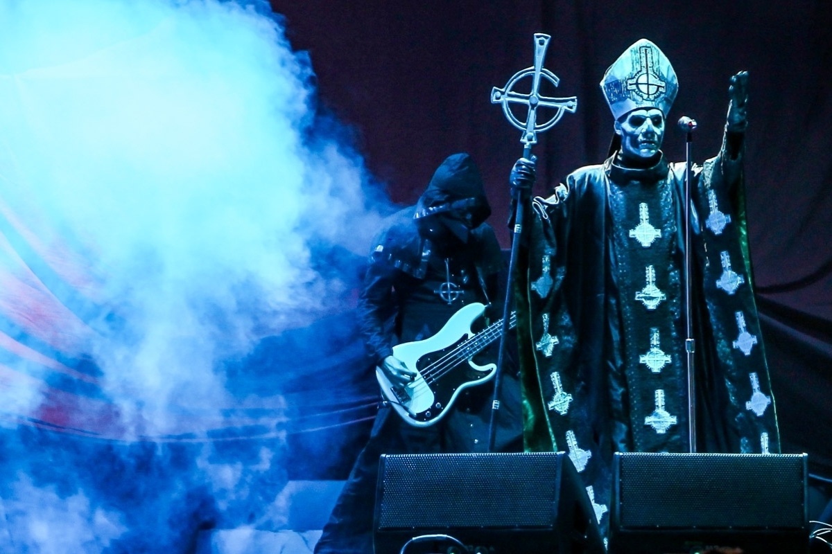 20.set.2013 - Banda sueca Ghost na Arena Anhembi - Manuela Scarpa/Divulgação