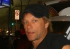 Jon Bon Jovi chega ao hotel no Rio de Janeiro - Marcello Sá Barretto/AgNews