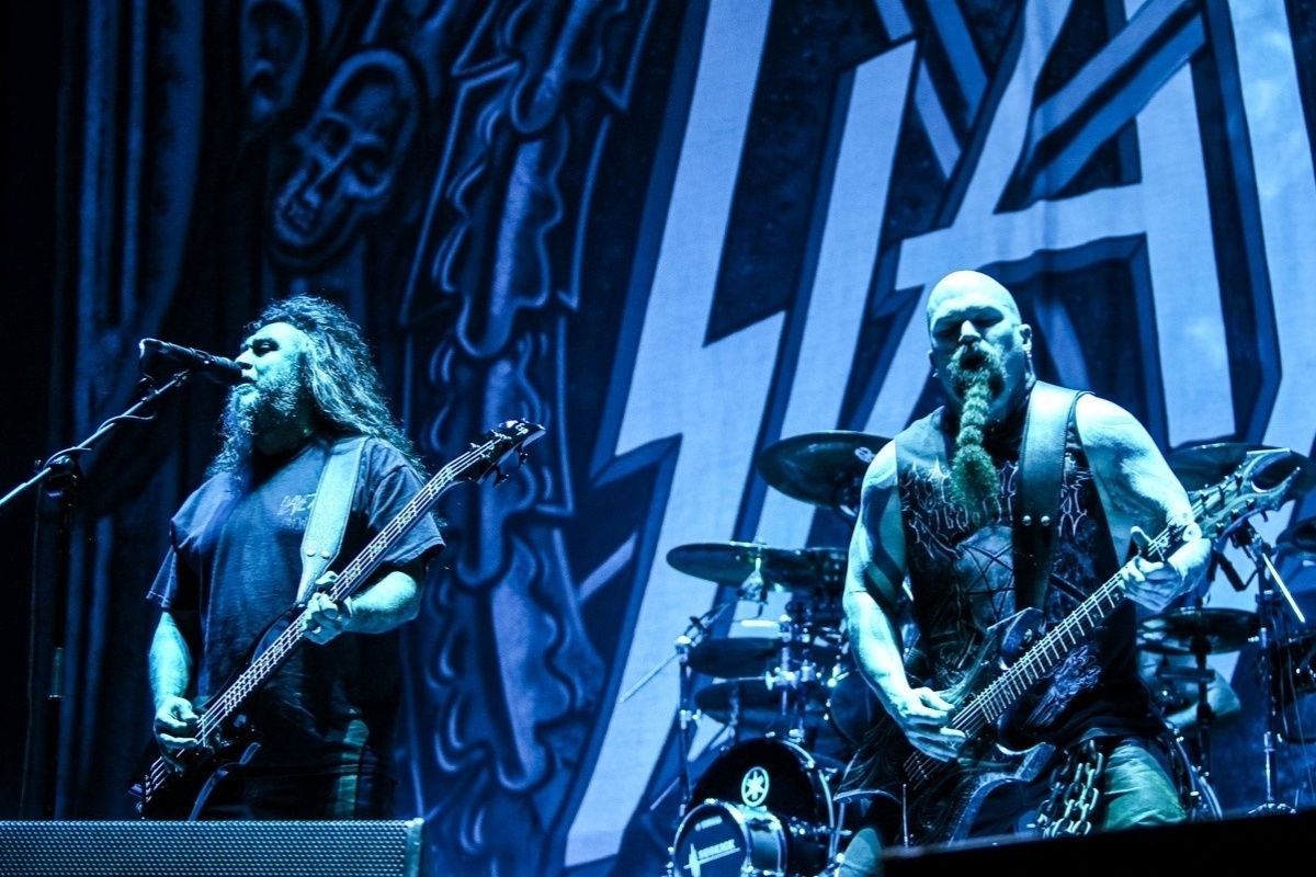 20.set.2013 - Os americanos do Slayer se apresentam na Arena Anhembi - Manuela Scarpa/Divulgação