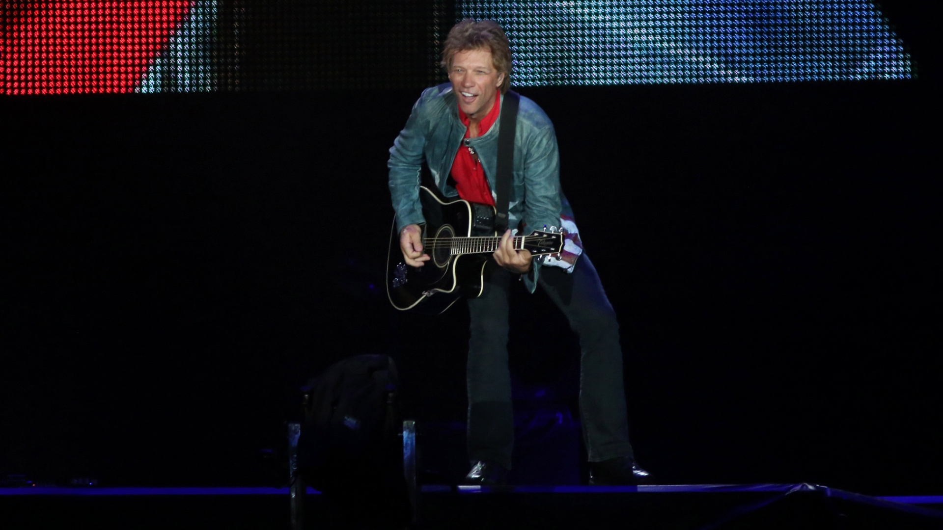 20.set.2013 - Bon Jovi se apresenta no Palco Mundo do Rock in Rio - Marco Antônio Texeira/UOL
