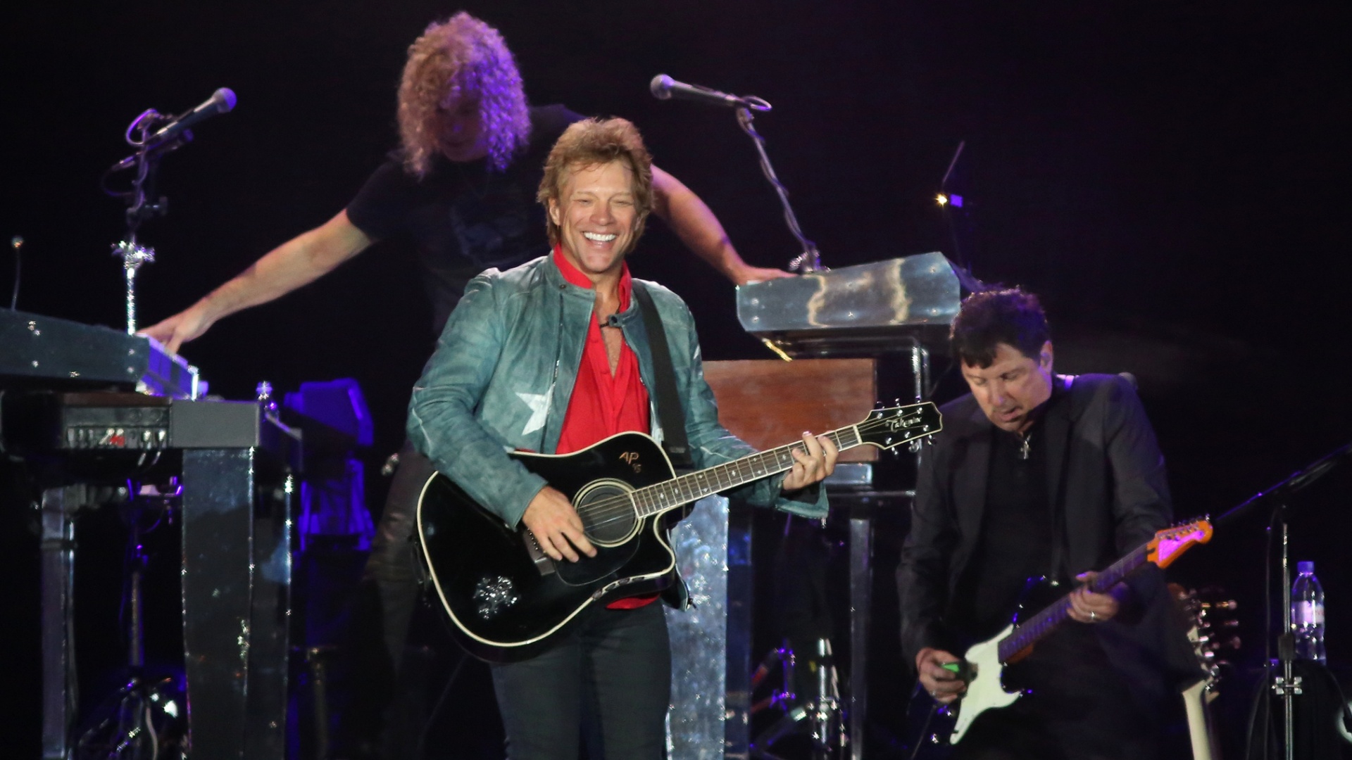 20.set.2013 - Bon Jovi se apresenta no Palco Mundo do Rock in Rio - Marco Antônio Texeira/UOL