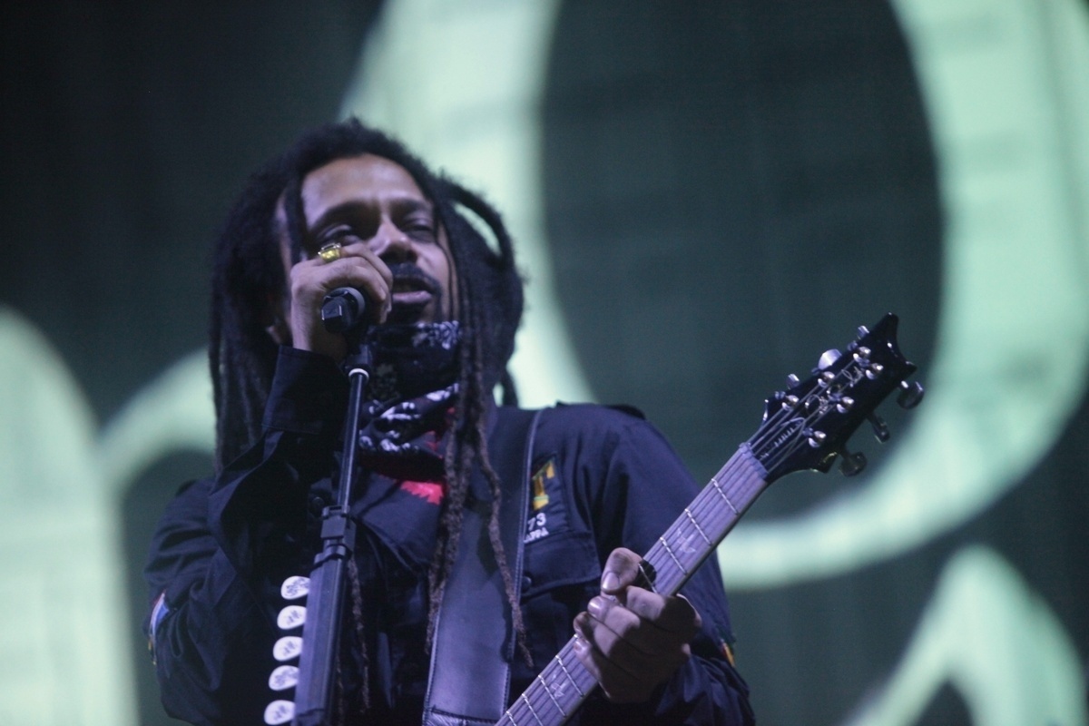 20.set.2013 - O Rappa faz show no Espaço das Américas, em São Paulo - Leo Franco/AgNews