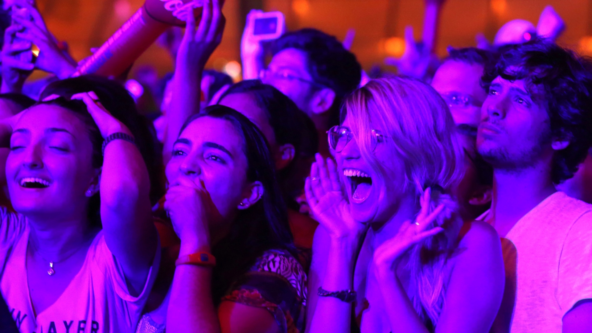 21.set.2013 - Público feminino vibra com o show de John Mayer no Palco Mundo - Fernando Maia/UOL