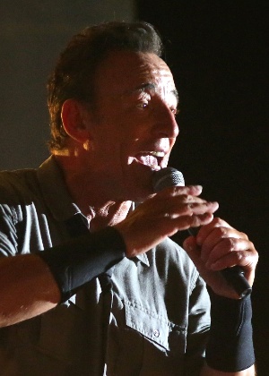Bruce Springsteen, durante show no Rock in Rio 2013 - Marco Antônio Teixeira/UOL