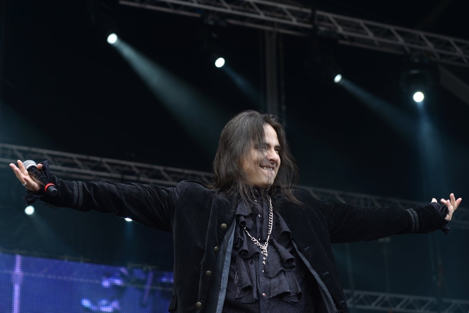 22.set.2013 - Andre Matos e banda Viper abrem o último dia do Rock in Rio - André Muzell/Agnews