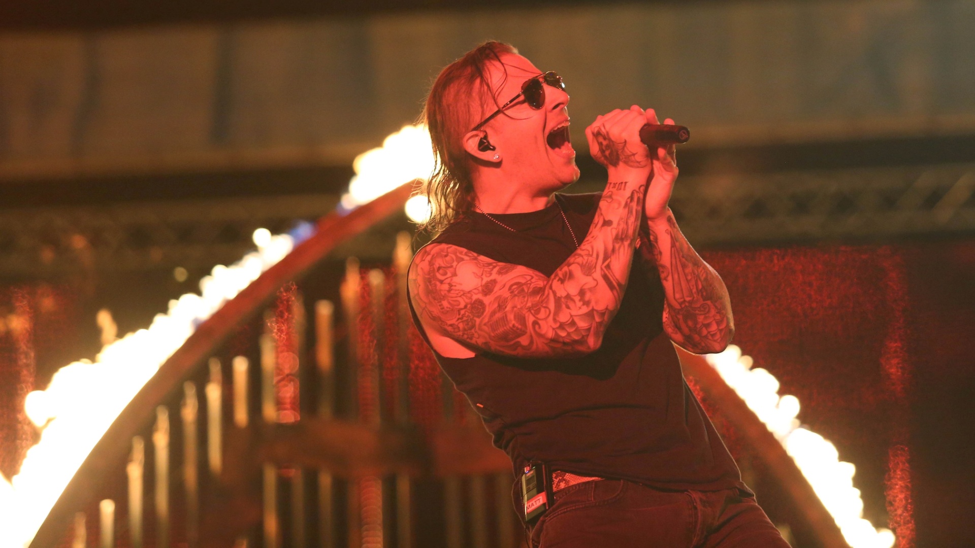 22.set.2013 - Avenged Sevenfold faz o penúltimo show do Rock in Rio 2013 no Palco Mundo - Marco Antônio Teixeira/UOL