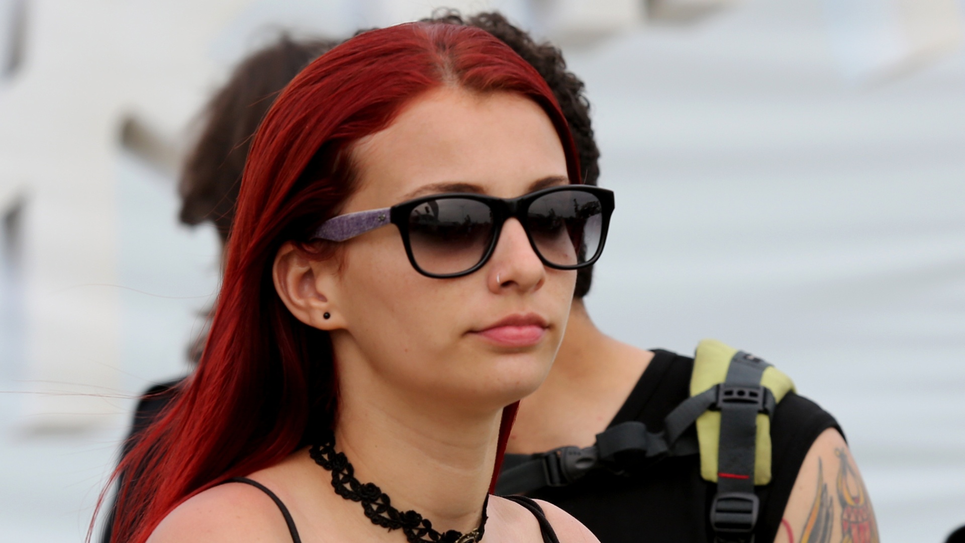 22.set.2013 - Tons de vermelho nas madeixas mostraram sua popularidade na Cidade do Rock - Fernando Maia/UOL