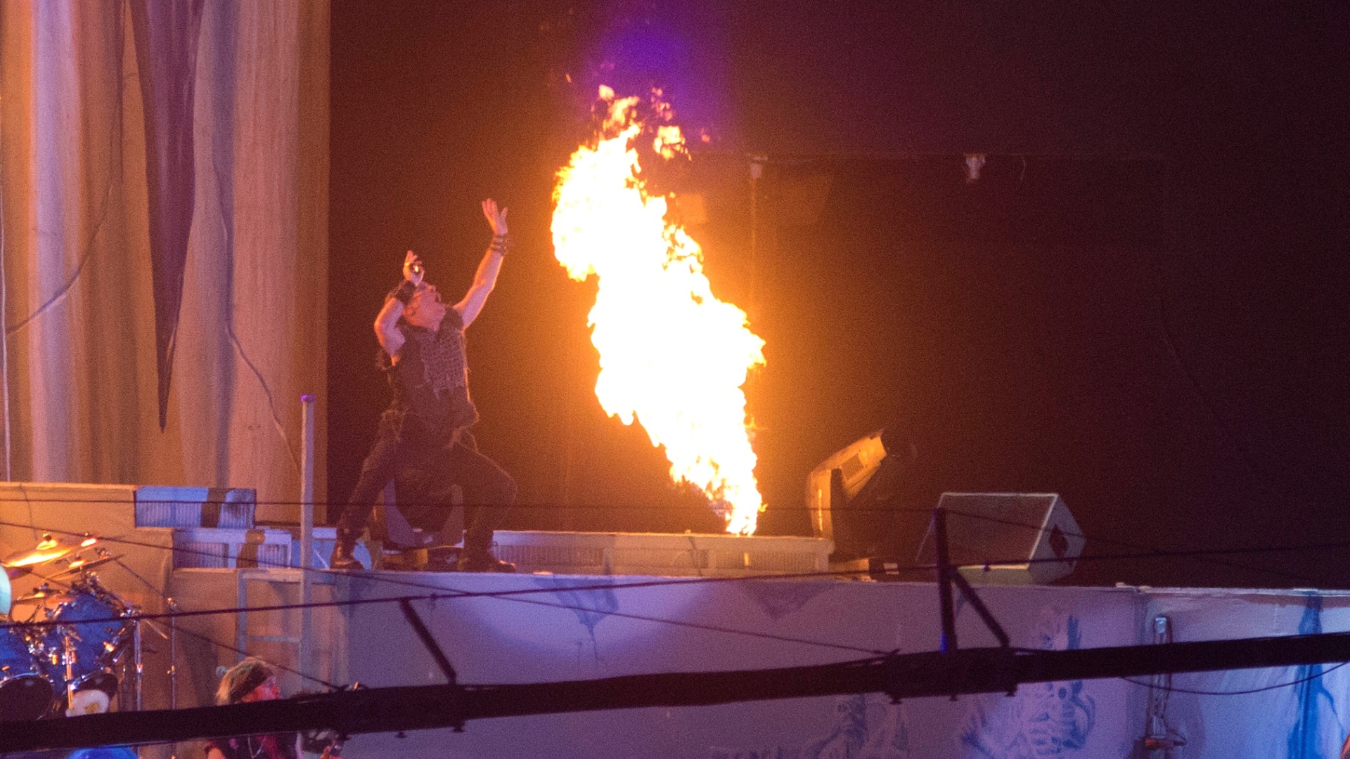 22.set.2013 - Apresentação do Iron Maiden no Palco Mundo do Rock in Rio - Fernando Maia/UOL
