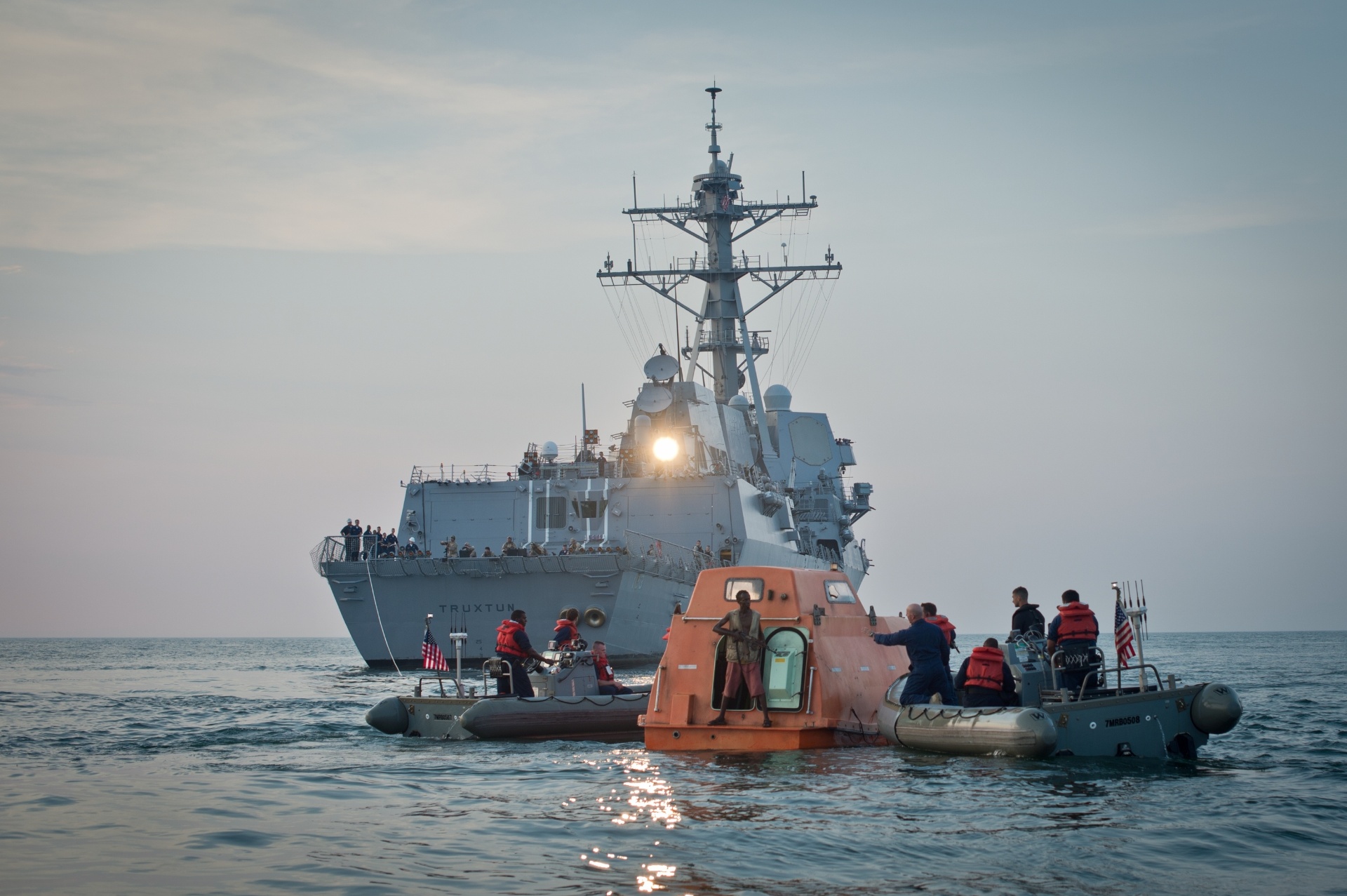 Cena de "Capitão Phillips", de Paul Greengrass - Divulgação/Sony