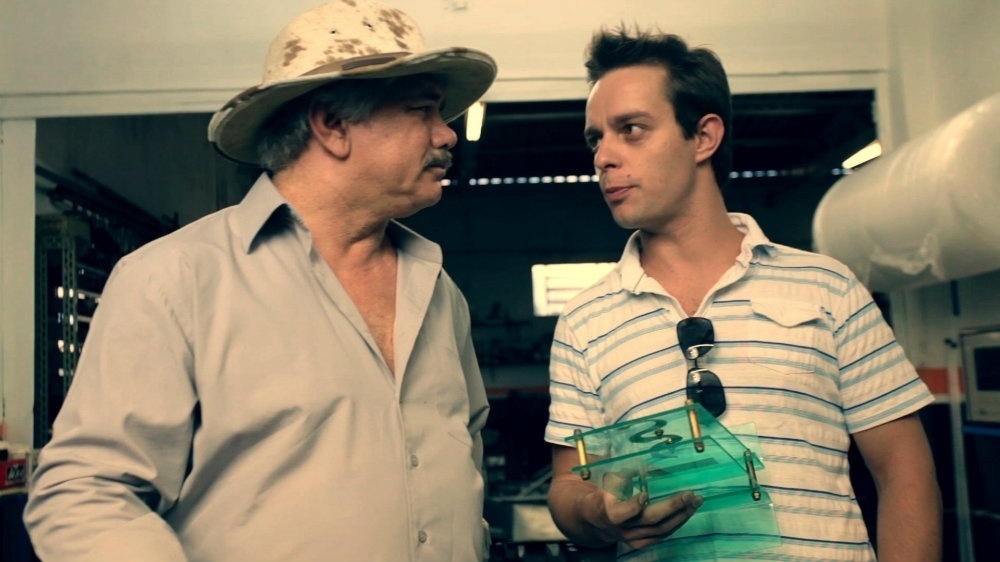 Cena do filme brasileiro "Carreras", de Salete Machado, com Jackson Antunes no elenco - Divulgação / Tigre Filmes