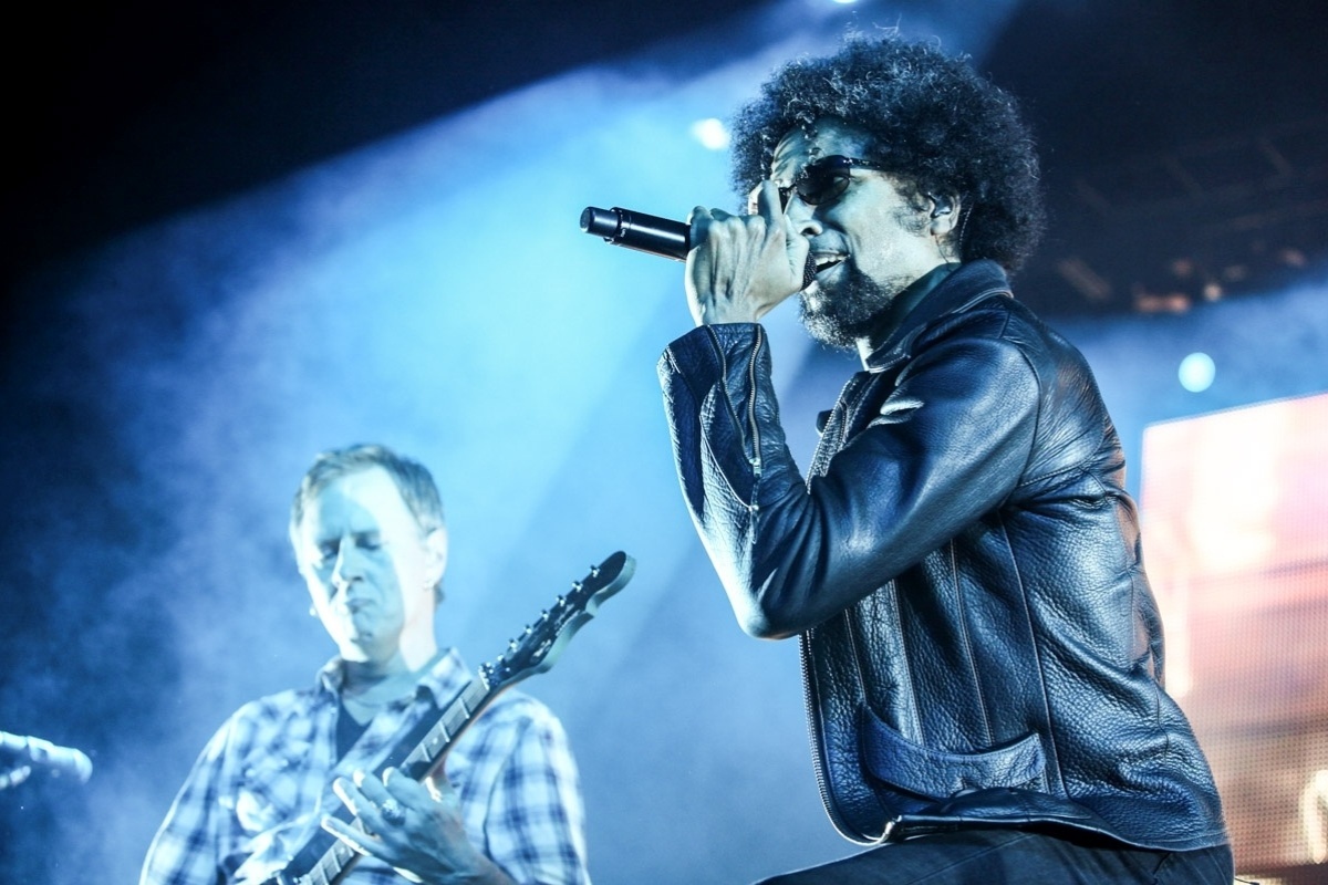 26.set.2013 - Banda norte-americana Alice in Chains se apresenta em São Paulo, fechando uma miniturnê pelo Brasil, que contou com shows em Porto Alegre e durante o Rock in Rio 2013 - Manuela Scarpa / Foto Rio News