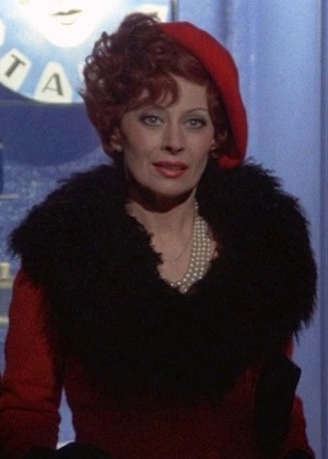 Magali Noel, como a personagem Gradisca em cena de "Amarcod", de Federico Fellini - Divulgação