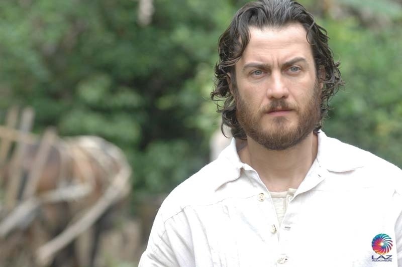 Gabriel Braga Nunes vive Giuseppe Garibaldi no filme "Anita e Garibaldi" - Divulgação