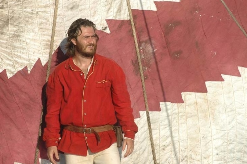 Gabriel Braga Nunes vive Giuseppe Garibaldi no filme "Anita e Garibaldi" - Divulgação