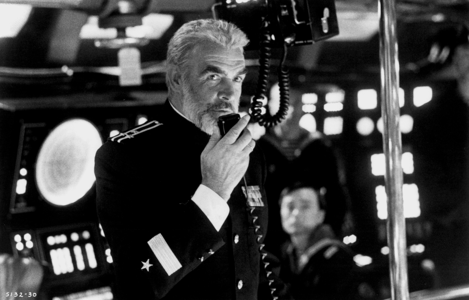 Sean Connery no papel de Marko Ramius em "Caçada ao Outubro Vermelho" (1990) - Divulgação