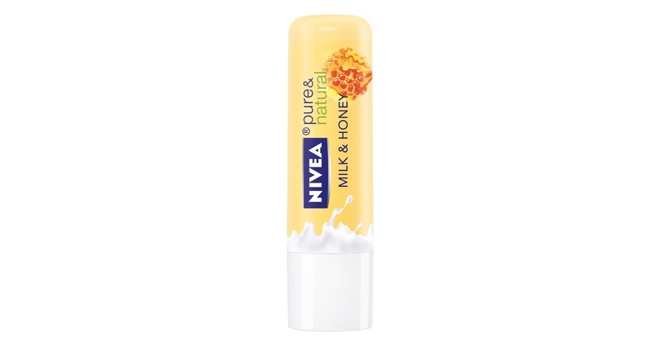Lip Care Puro & Natural Milk & Honey, Nivea - Divulgação