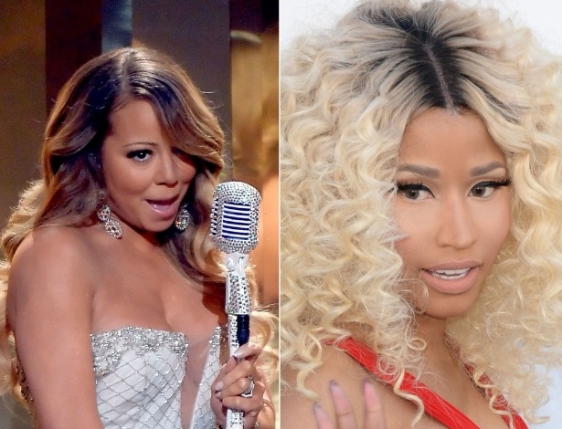4. out.2013 - Nicki Minaj chamou Mariah Carey de "insegura e amarga" no Twitter
