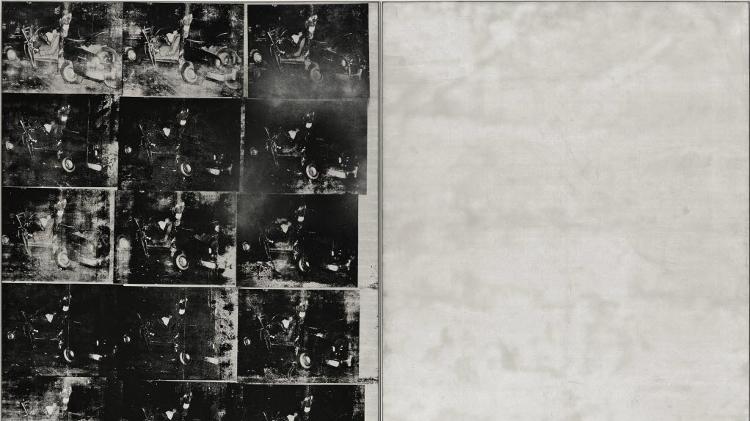 "Silver Car Crash", de Andy Warhol - Sotheby's/AFP - Sotheby's/AFP