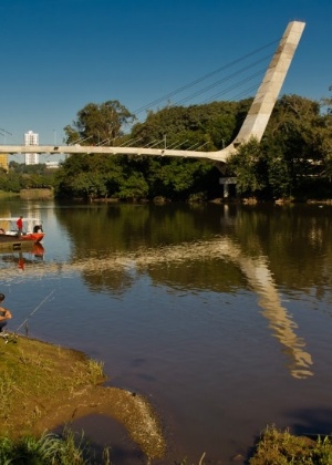 O rio de Piracicaba, que dá nome à cidade - Arquivo Pessoal/BBC