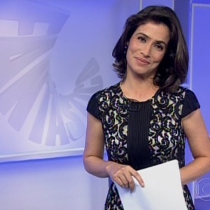 Renata Vasconcellos no "Fantástico" - Reprodução/TV Globo